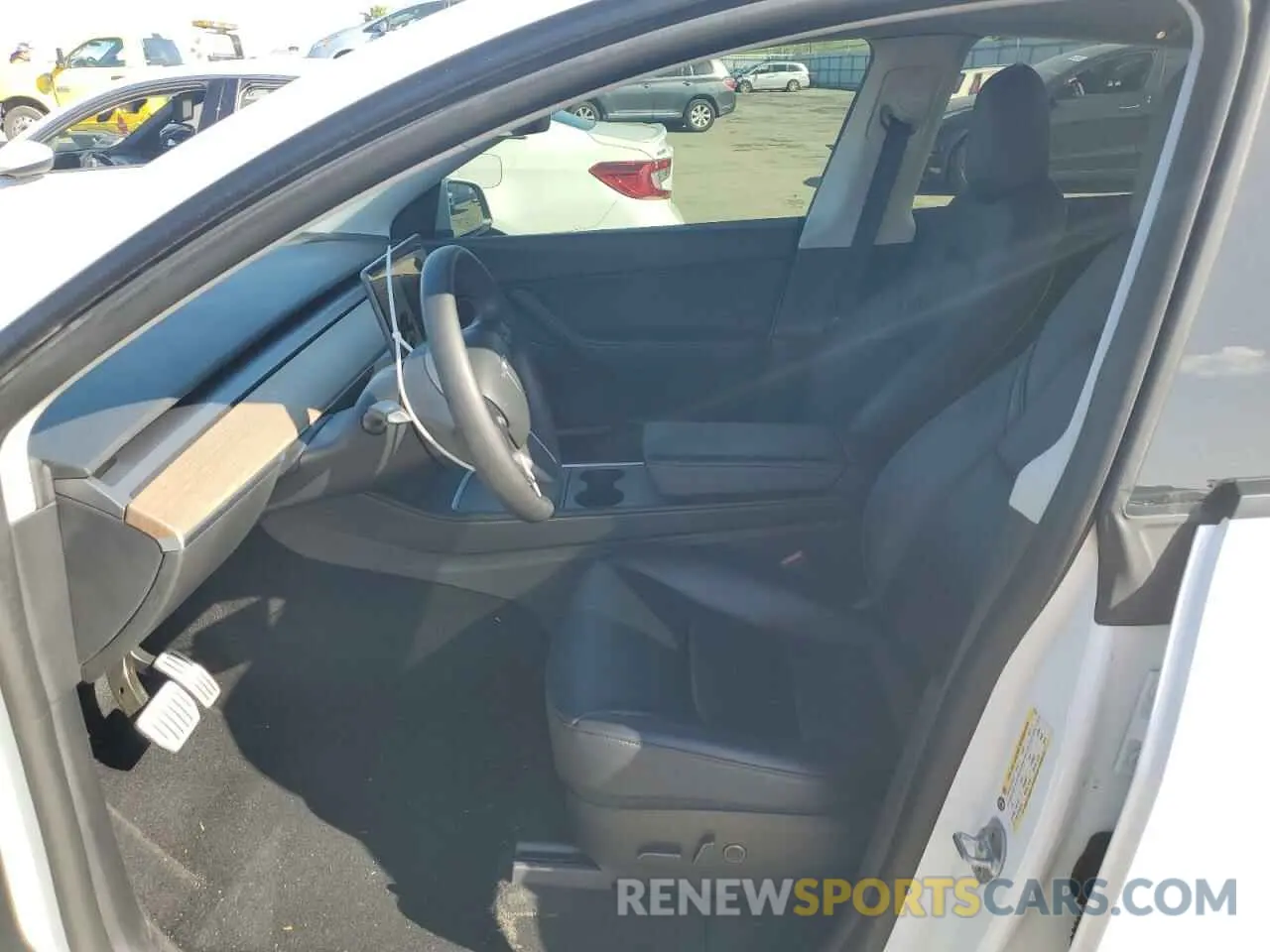 7 Фотография поврежденного автомобиля 5YJYGDEF6MF215621 TESLA MODEL Y 2021