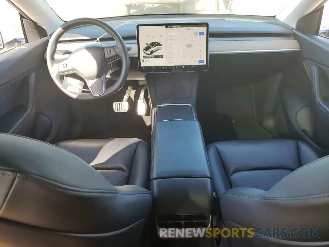 8 Фотография поврежденного автомобиля 5YJYGDEF6MF215621 TESLA MODEL Y 2021