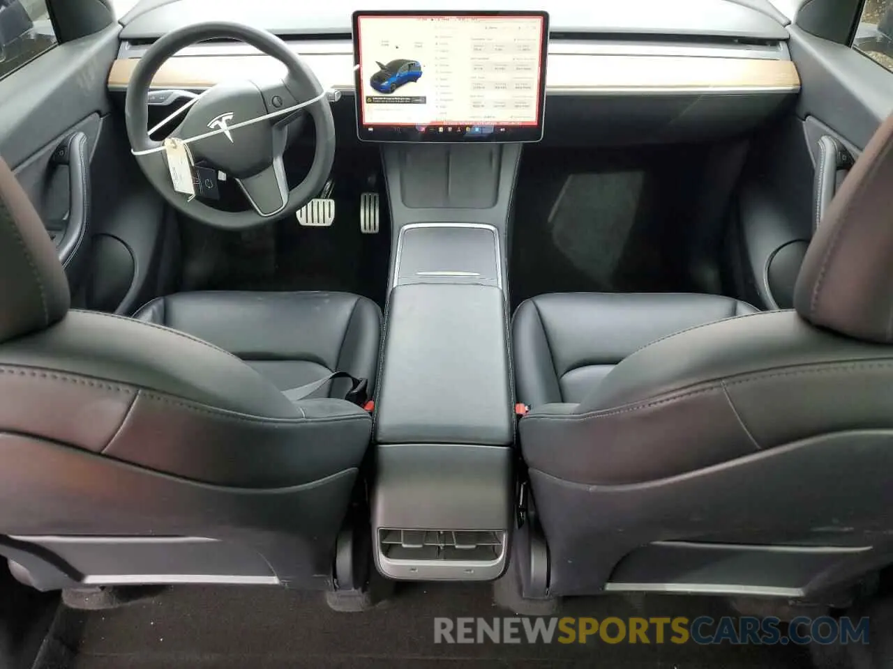 8 Фотография поврежденного автомобиля 5YJYGDEF7MF194987 TESLA MODEL Y 2021
