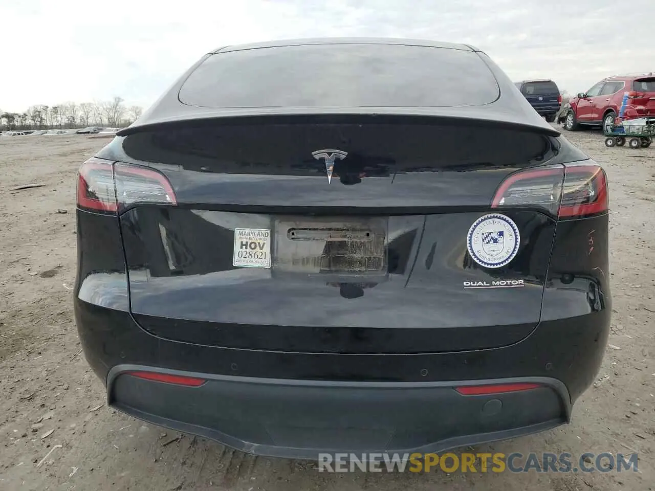 6 Фотография поврежденного автомобиля 5YJYGDEF7MF195007 TESLA MODEL Y 2021