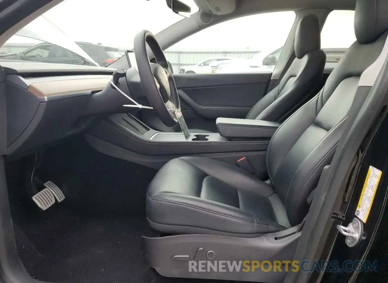 7 Фотография поврежденного автомобиля 5YJYGDEF7MF195007 TESLA MODEL Y 2021
