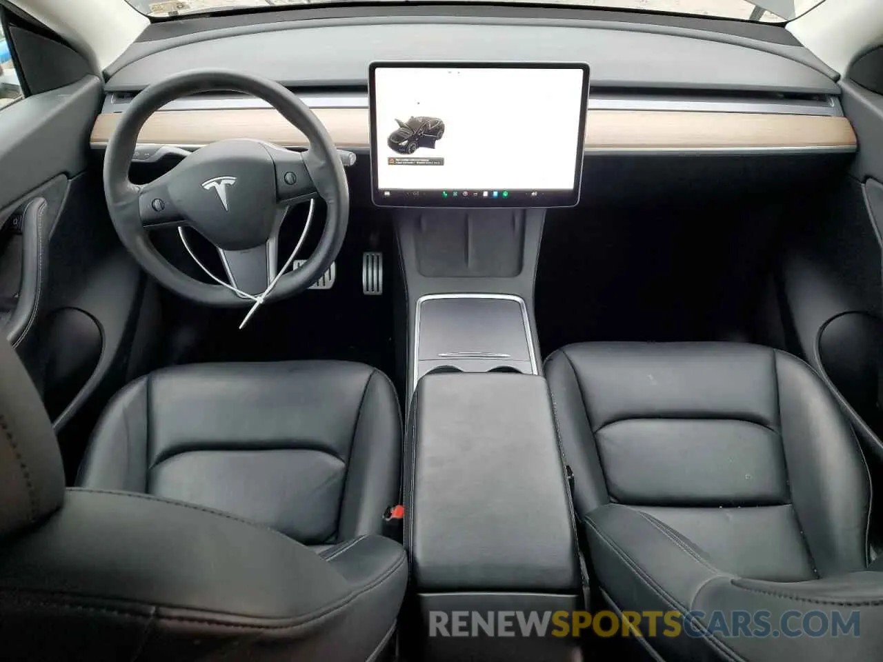8 Фотография поврежденного автомобиля 5YJYGDEF7MF195007 TESLA MODEL Y 2021
