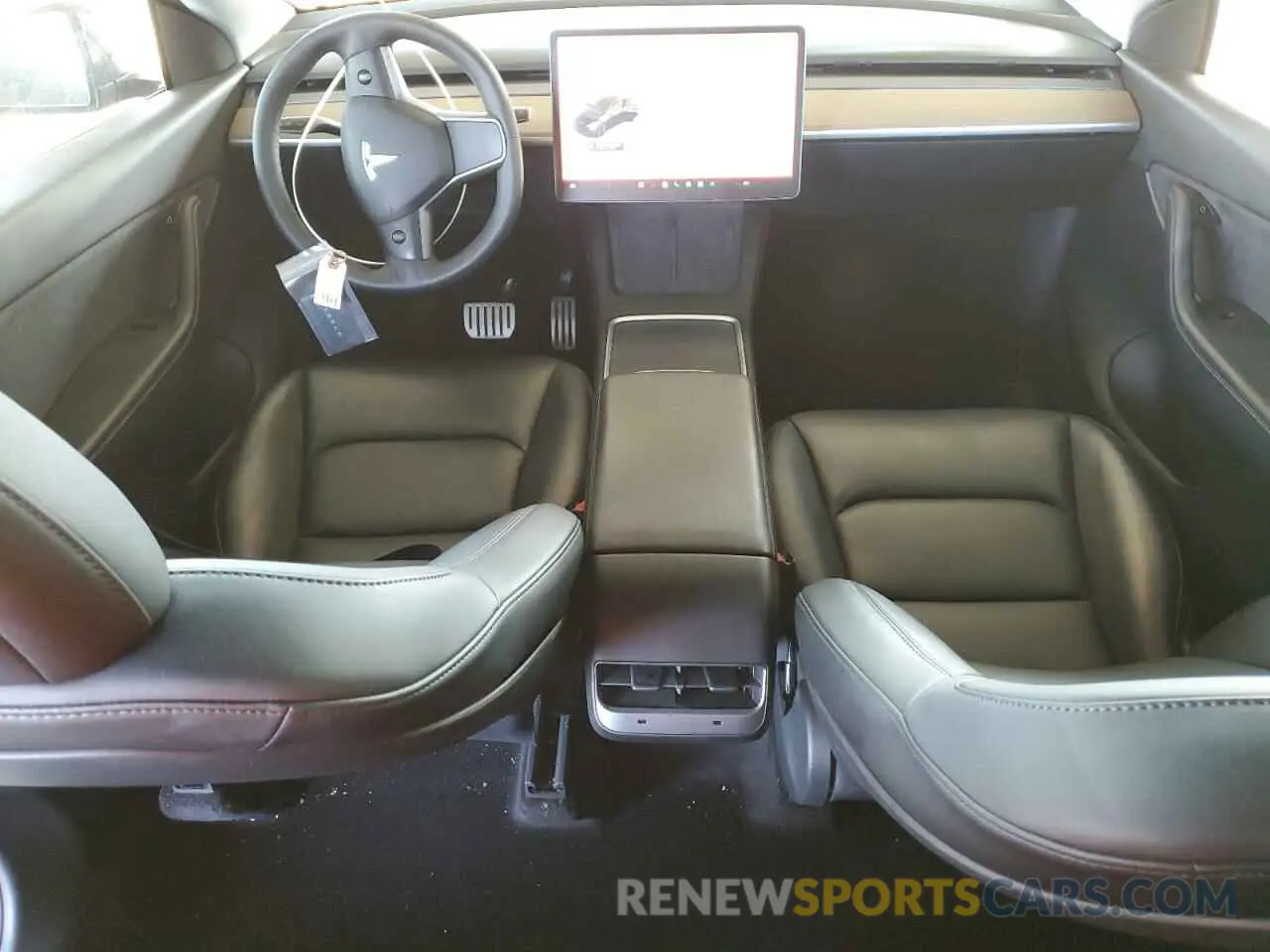 8 Фотография поврежденного автомобиля 5YJYGDEF7MF215644 TESLA MODEL Y 2021