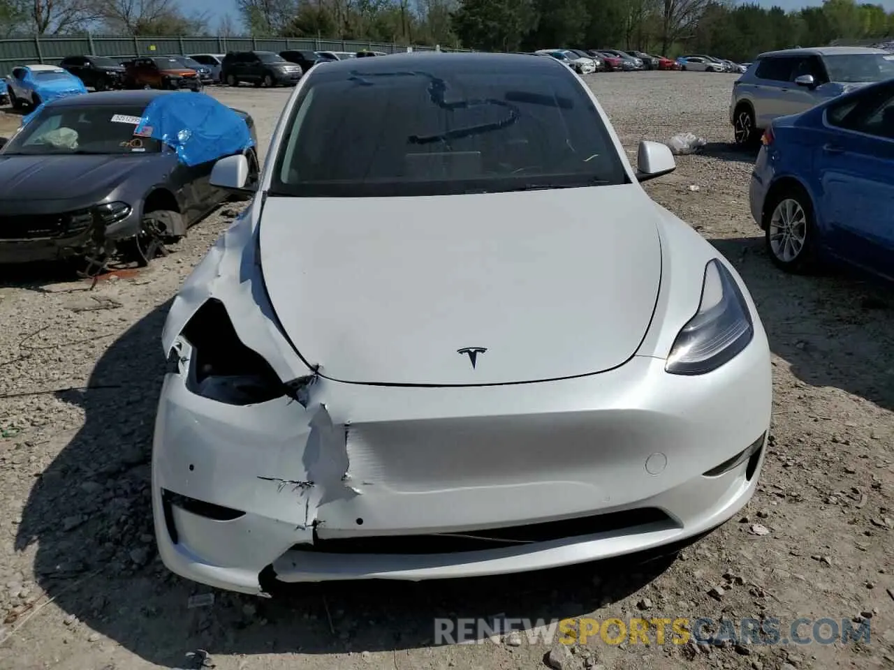 5 Фотография поврежденного автомобиля 5YJYGDEF7MF269221 TESLA MODEL Y 2021