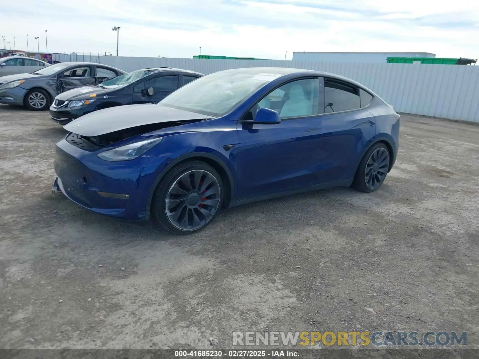 13 Photograph of a damaged car 5YJYGDEF8MF245641 TESLA MODEL Y 2021