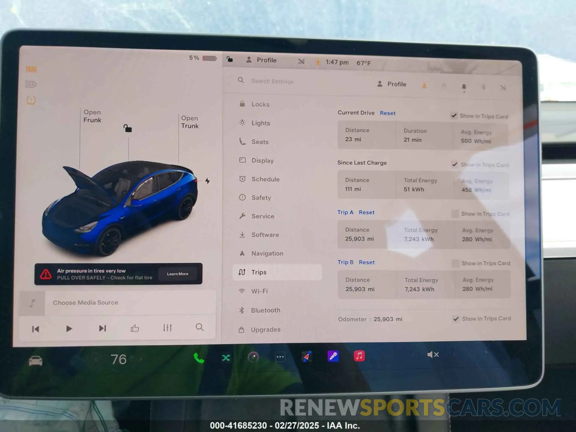 7 Photograph of a damaged car 5YJYGDEF8MF245641 TESLA MODEL Y 2021