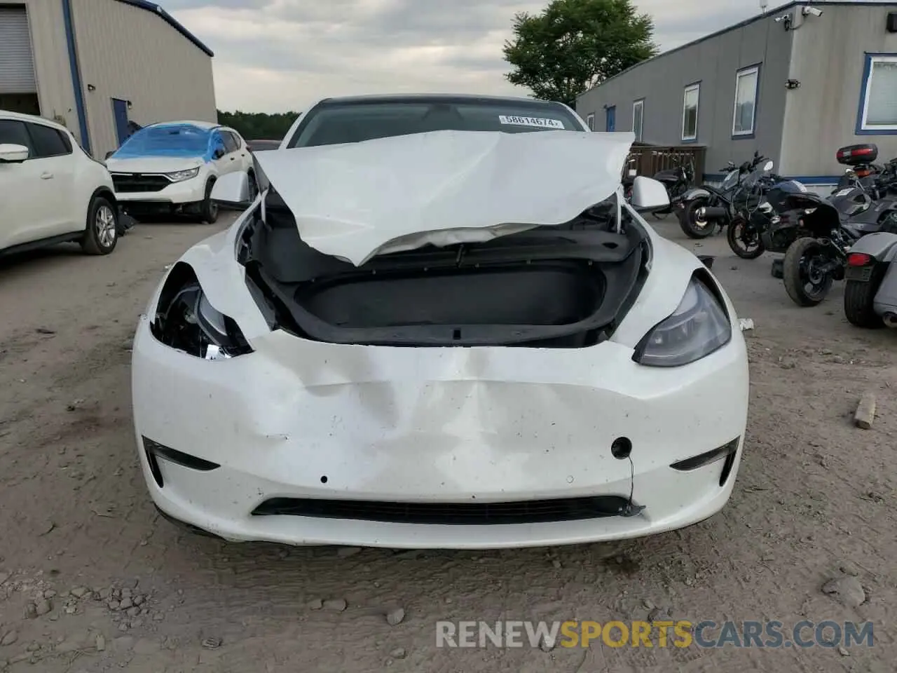 5 Фотография поврежденного автомобиля 5YJYGDEF8MF251682 TESLA MODEL Y 2021