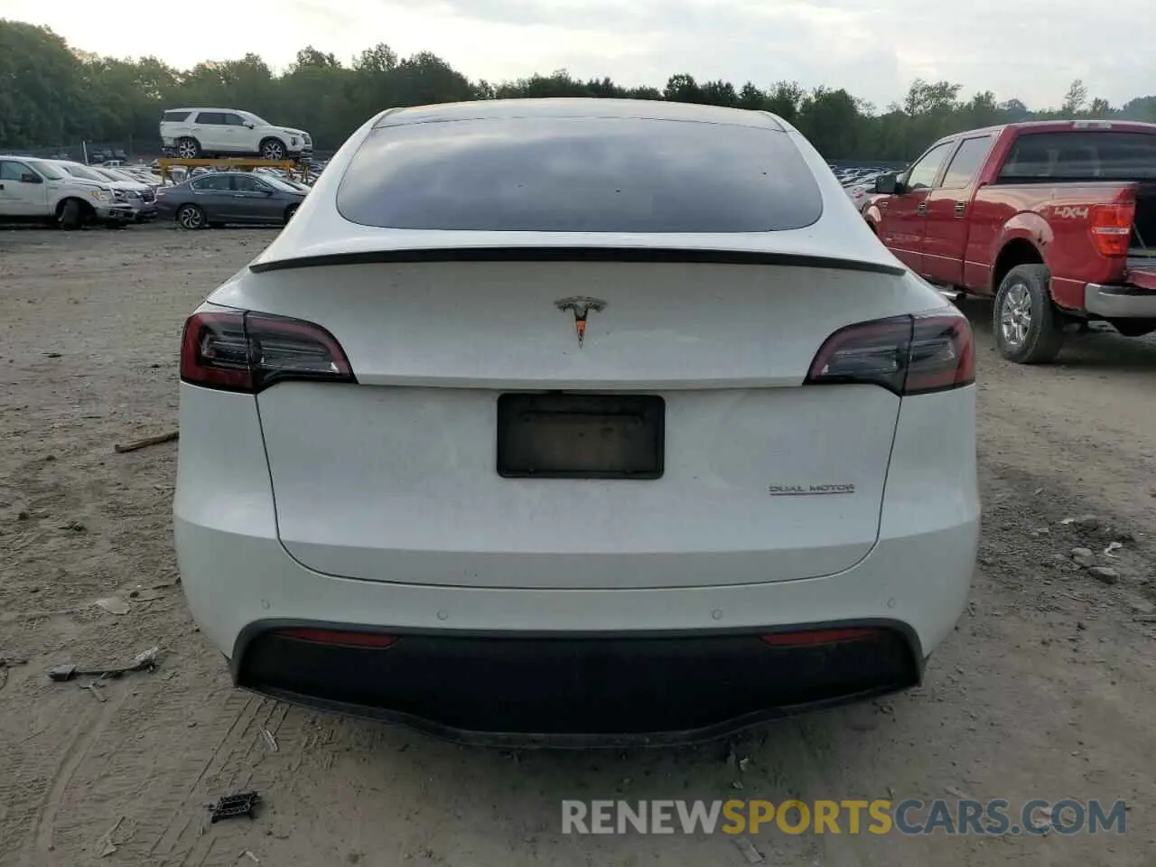 6 Фотография поврежденного автомобиля 5YJYGDEF8MF251682 TESLA MODEL Y 2021