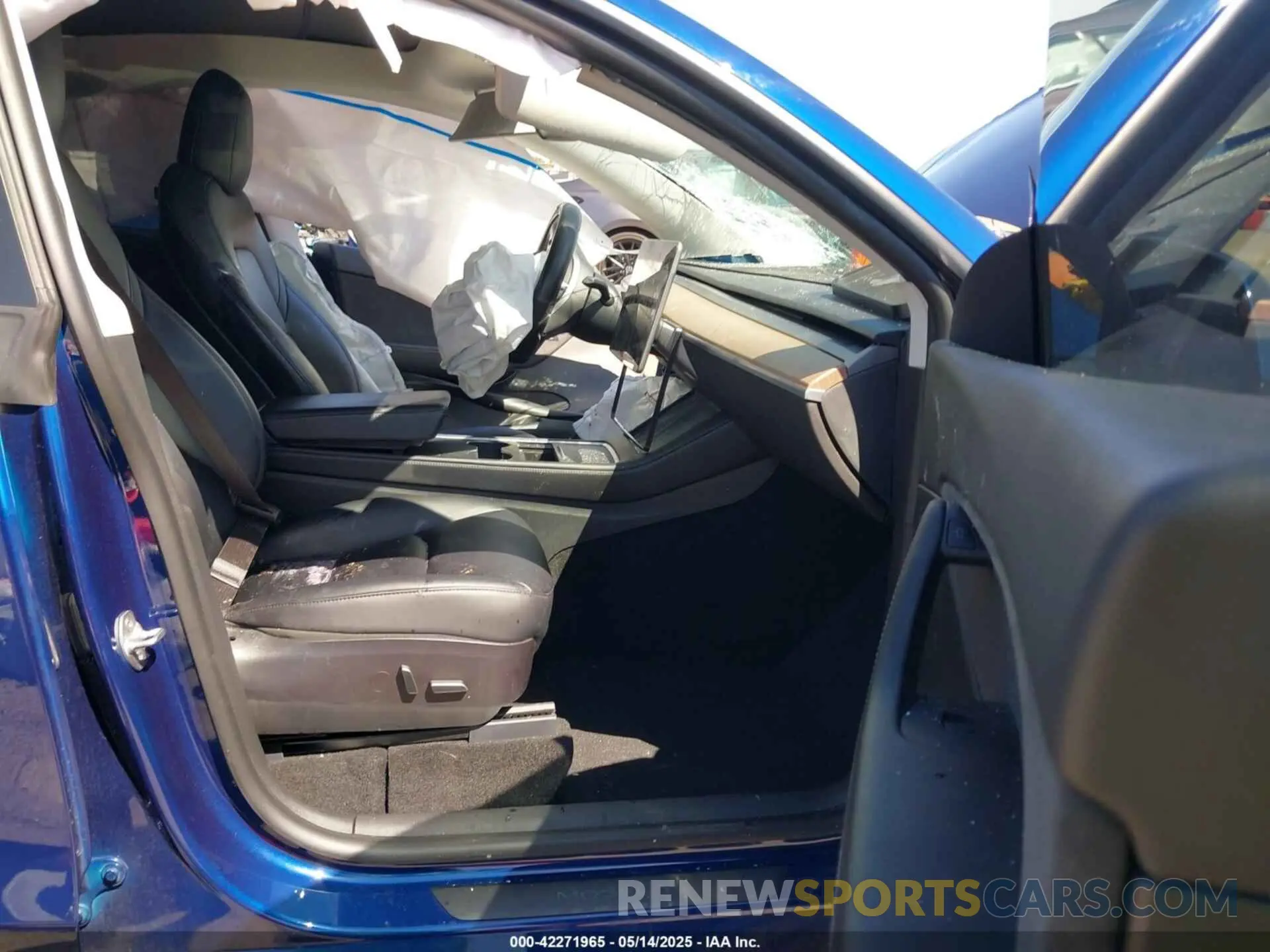 5 Фотография поврежденного автомобиля 5YJYGDEF8MF267574 TESLA MODEL Y 2021