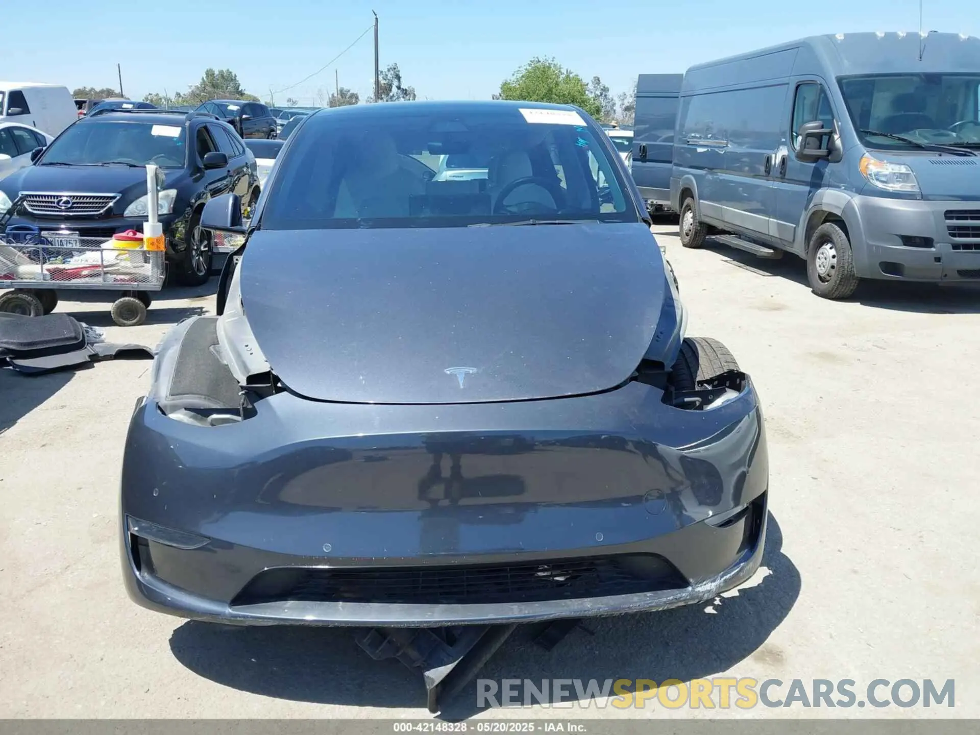 12 Фотография поврежденного автомобиля 5YJYGDEF9MF136847 TESLA MODEL Y 2021