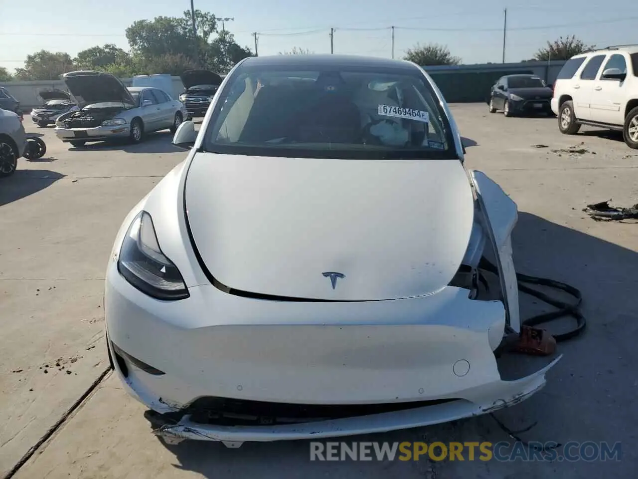 5 Photograph of a damaged car 5YJYGDEF9MF211692 TESLA MODEL Y 2021