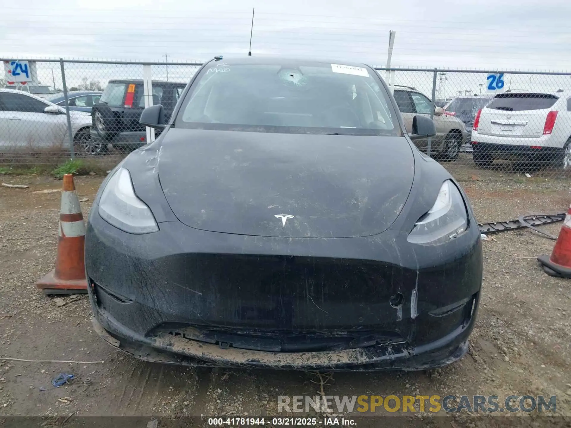 12 Фотография поврежденного автомобиля 5YJYGDEF9MF273884 TESLA MODEL Y 2021