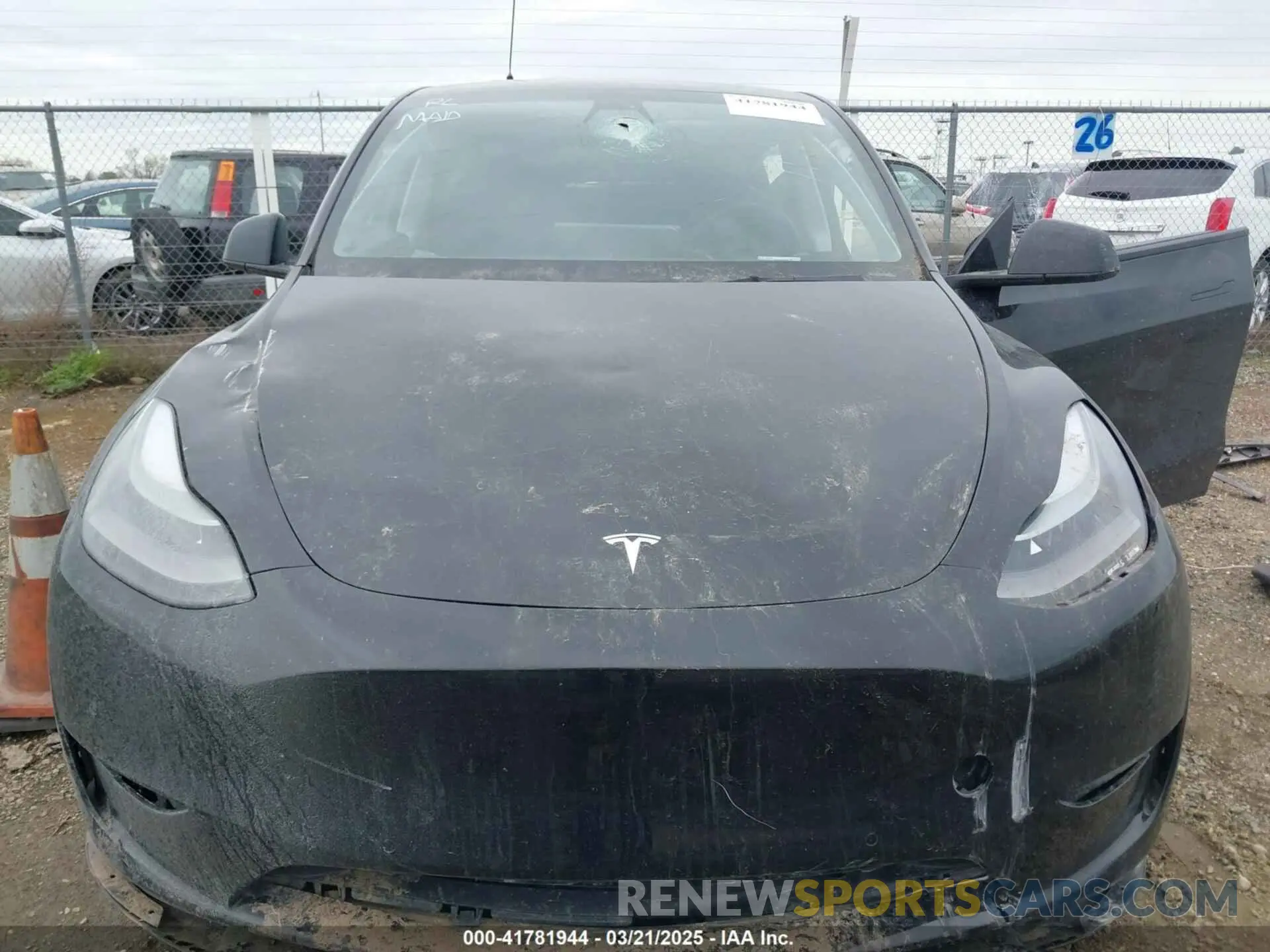 6 Фотография поврежденного автомобиля 5YJYGDEF9MF273884 TESLA MODEL Y 2021