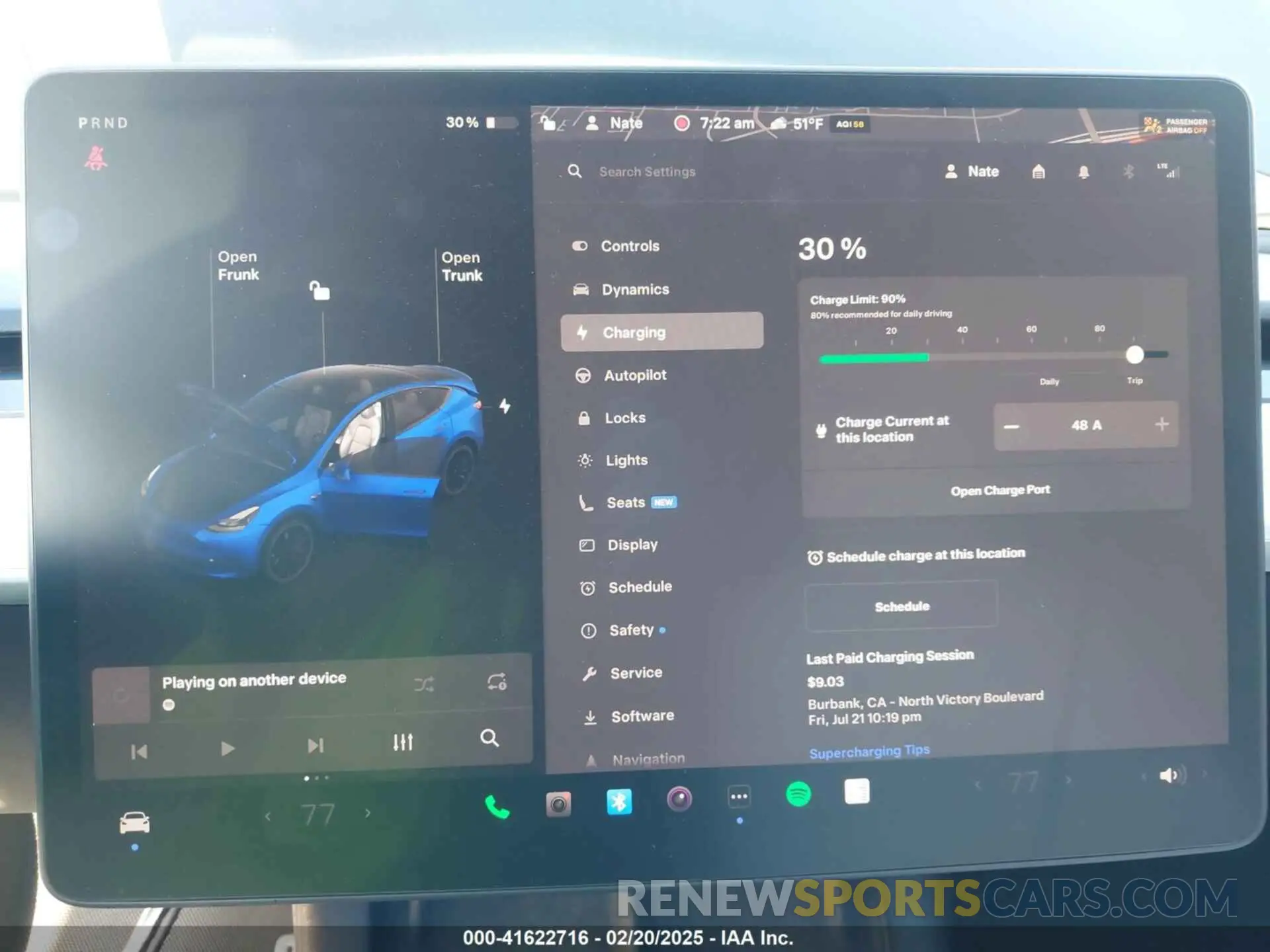 17 Фотография поврежденного автомобиля 5YJYGDEFXMF215895 TESLA MODEL Y 2021