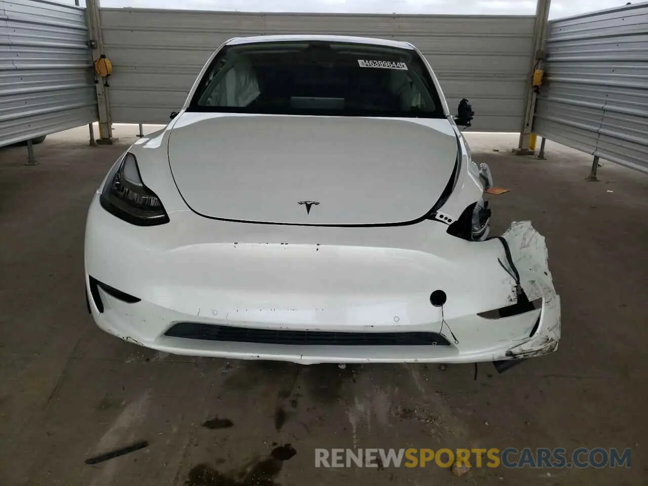 5 Photograph of a damaged car 7SAYGAEE0NF312310 TESLA MODEL Y 2022