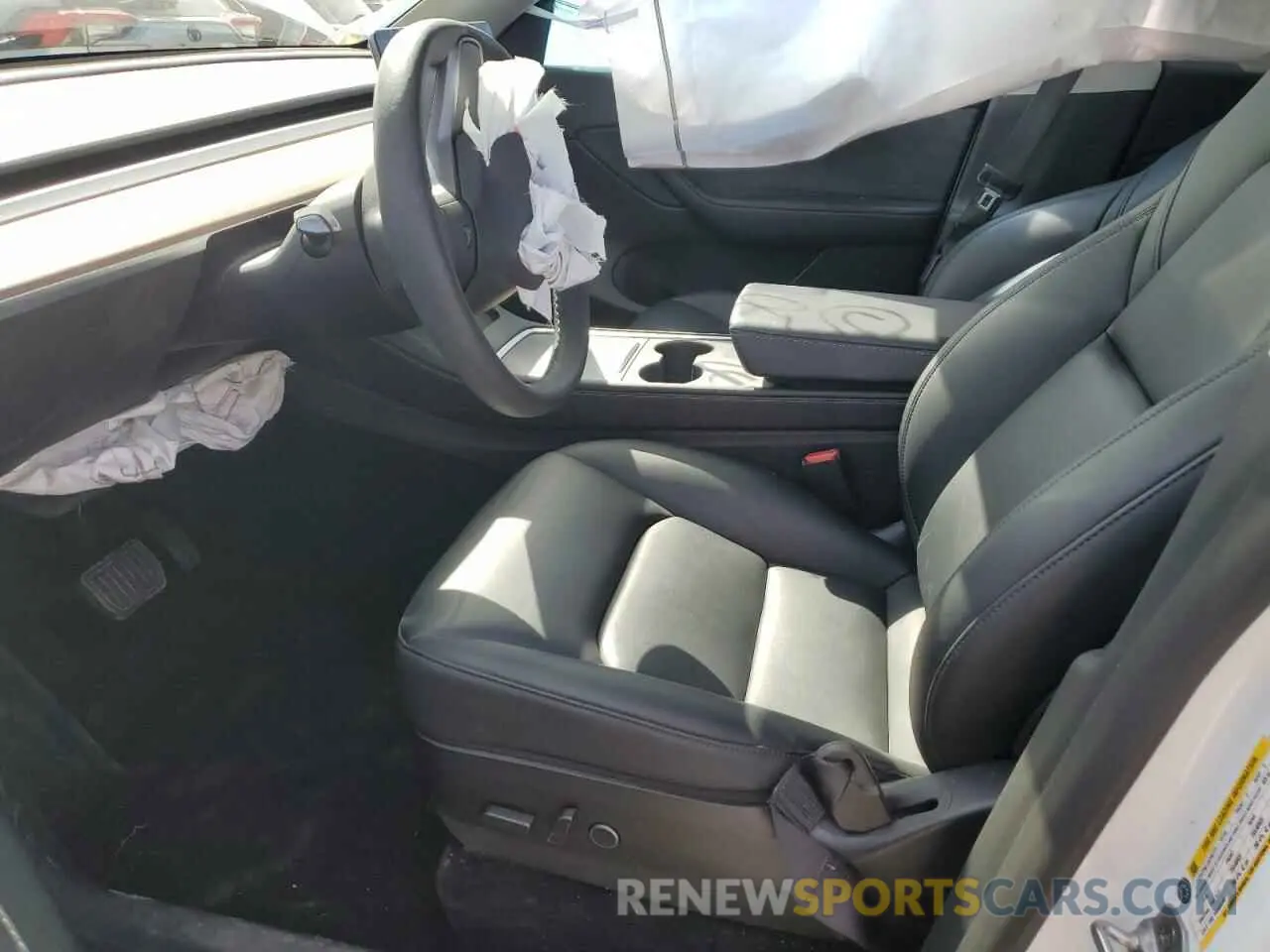 7 Photograph of a damaged car 7SAYGAEE0NF312310 TESLA MODEL Y 2022