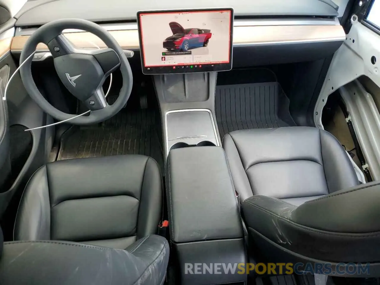 8 Фотография поврежденного автомобиля 7SAYGAEE0NF517688 TESLA MODEL Y 2022