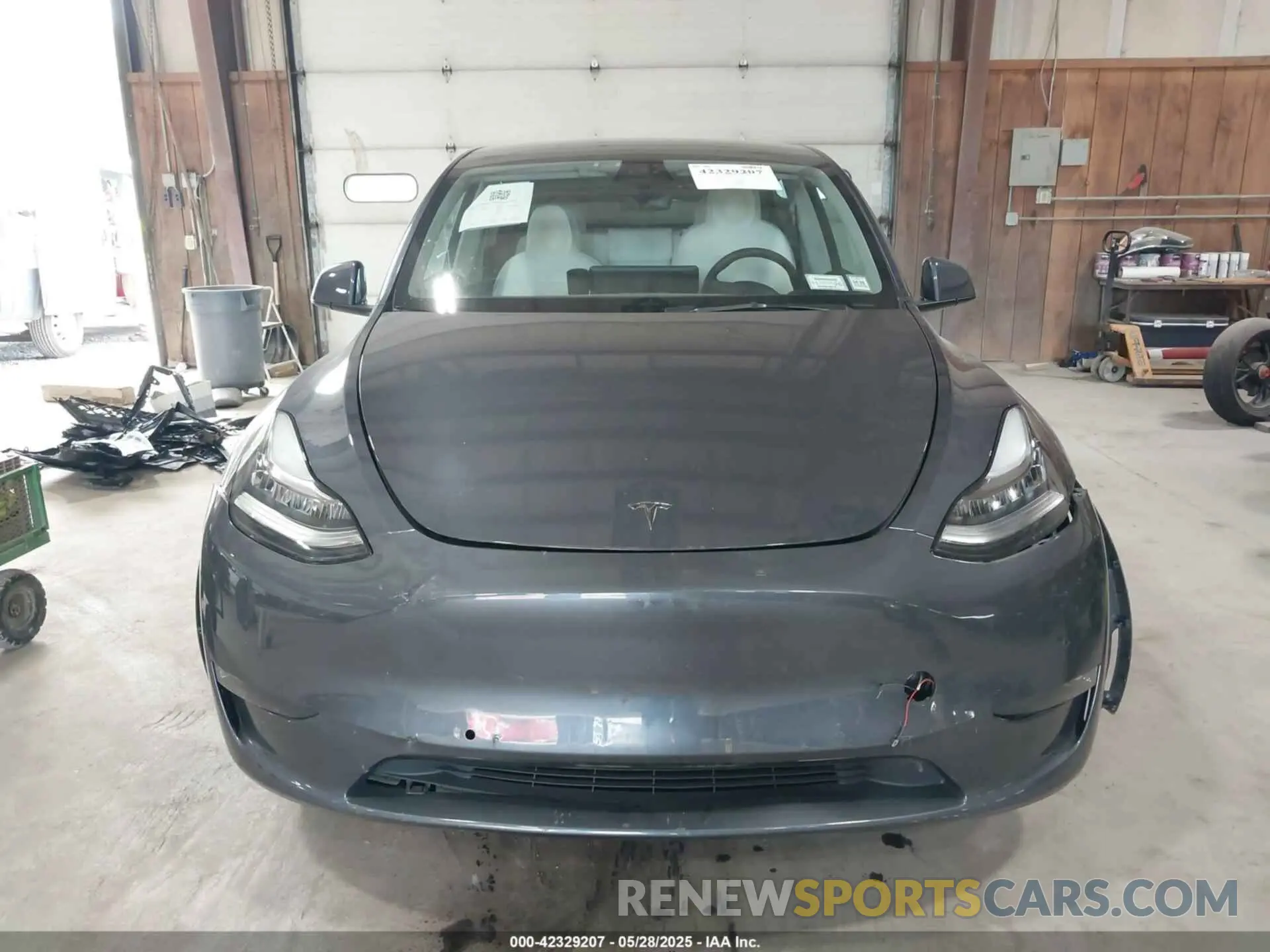 12 Фотография поврежденного автомобиля 7SAYGAEE0NF567801 TESLA MODEL Y 2022