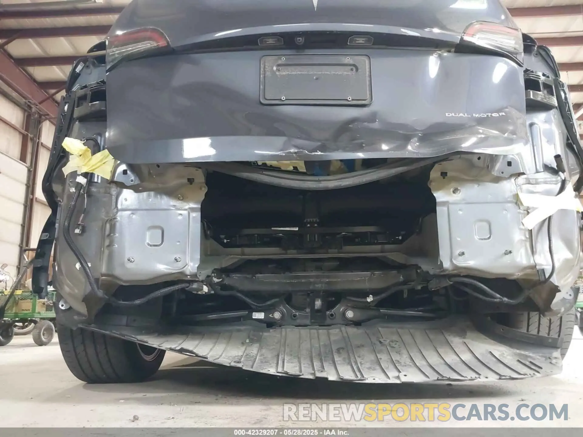 6 Фотография поврежденного автомобиля 7SAYGAEE0NF567801 TESLA MODEL Y 2022