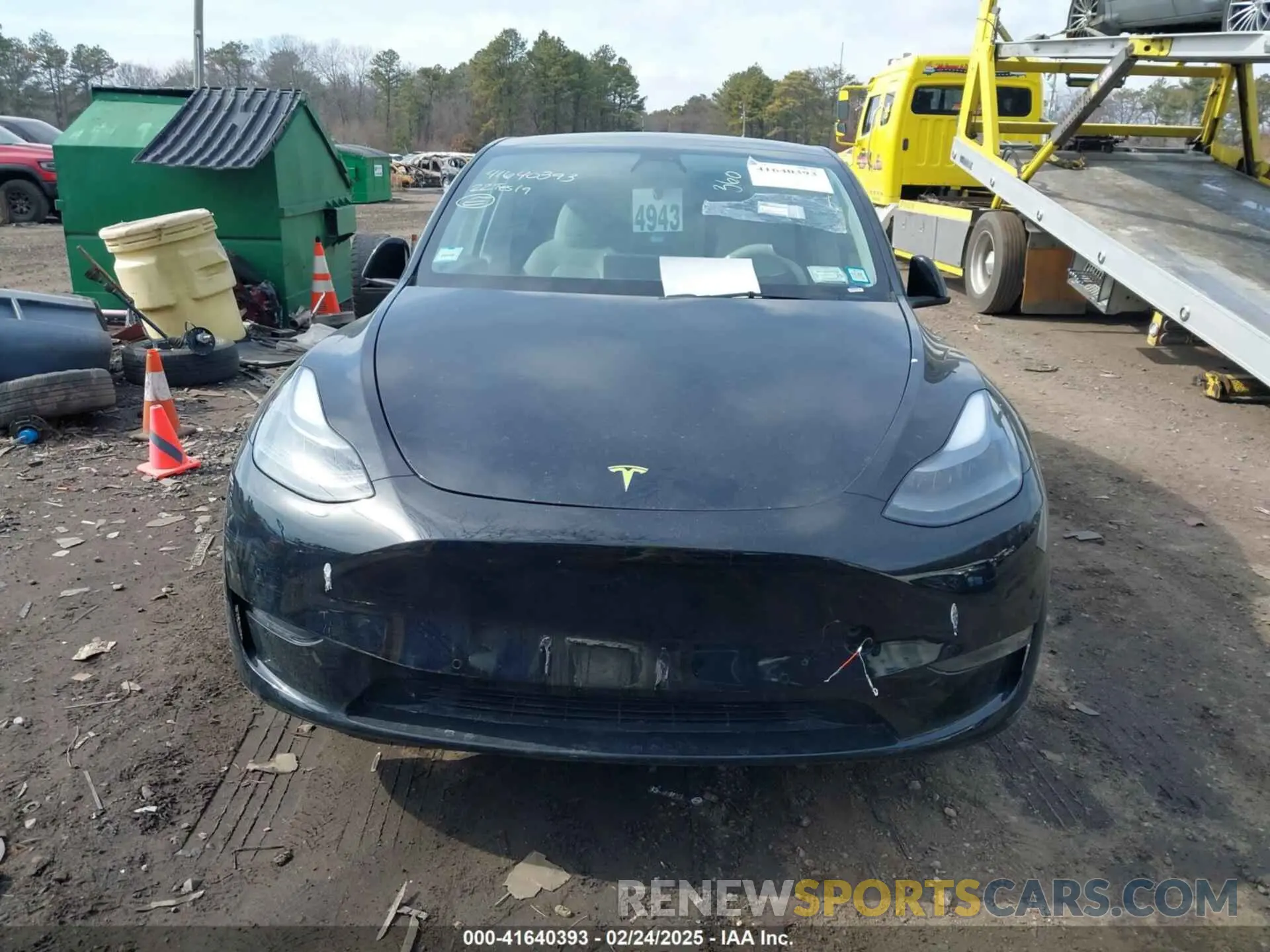 12 Photograph of a damaged car 7SAYGAEE1NF364514 TESLA MODEL Y 2022