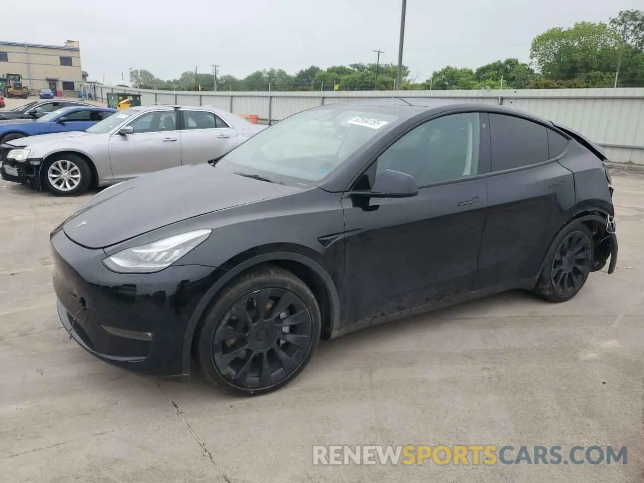 1 Photograph of a damaged car 7SAYGAEE1NF381491 TESLA MODEL Y 2022