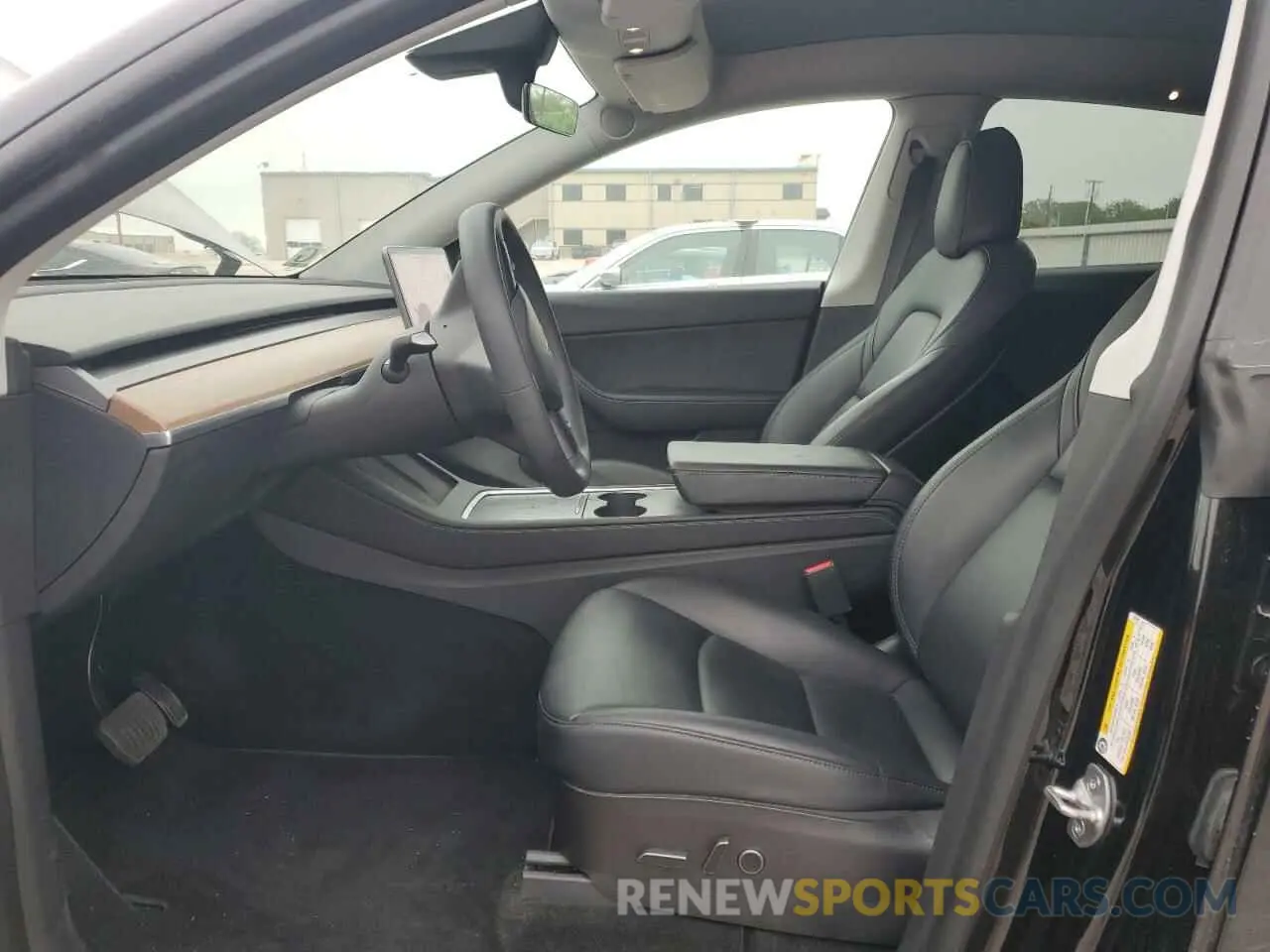 7 Photograph of a damaged car 7SAYGAEE1NF381491 TESLA MODEL Y 2022