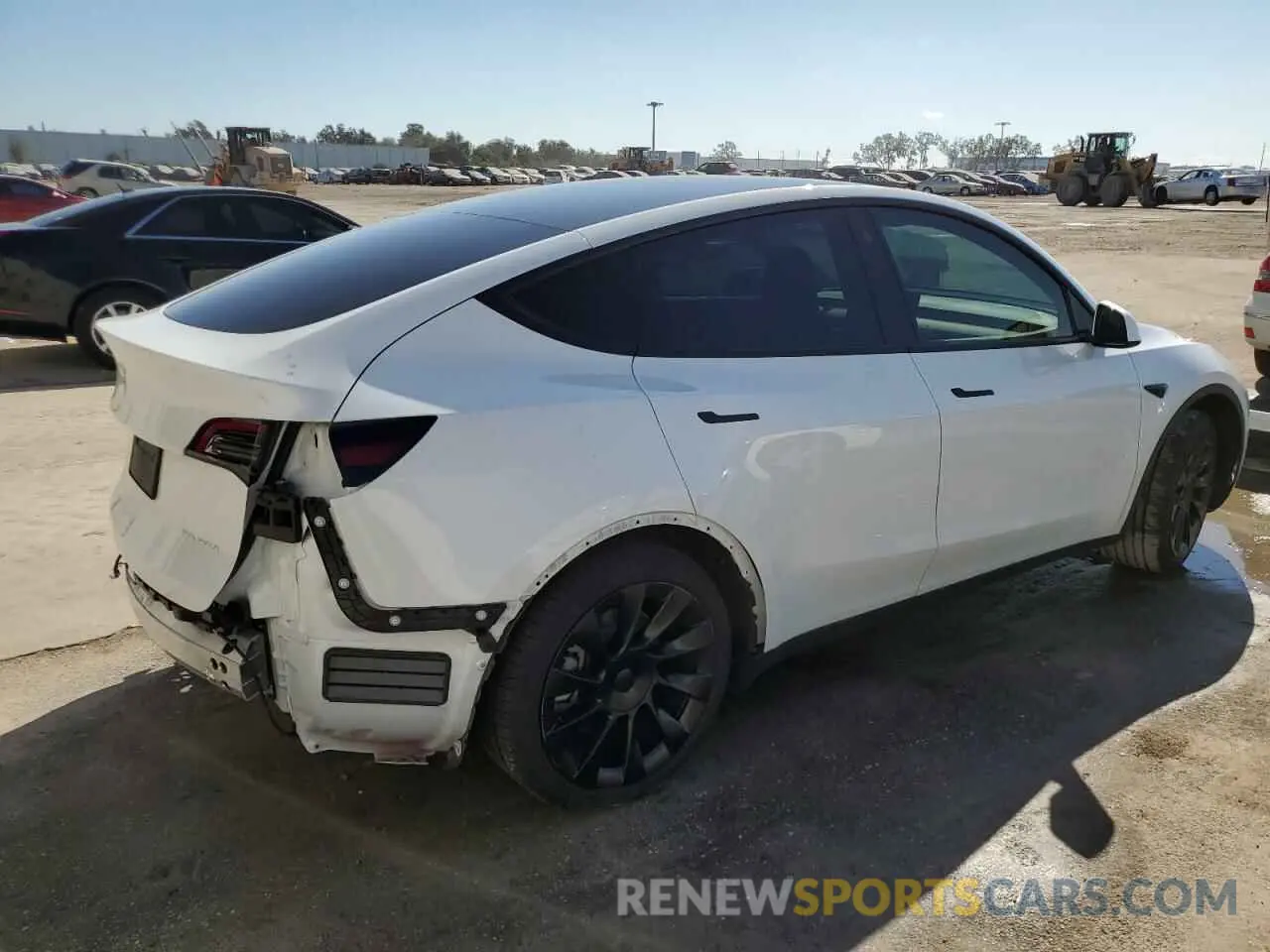 3 Photograph of a damaged car 7SAYGAEE1NF432536 TESLA MODEL Y 2022