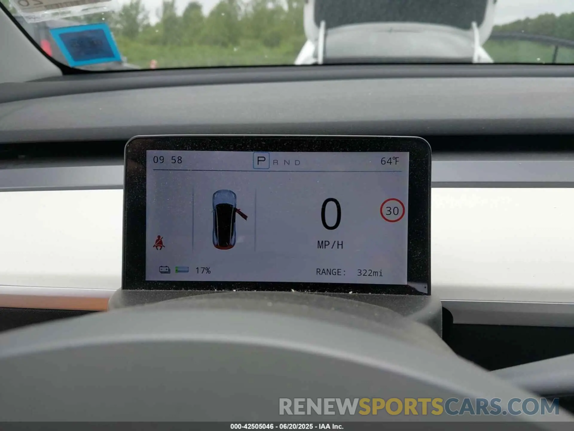 7 Фотография поврежденного автомобиля 7SAYGAEE1NF467562 TESLA MODEL Y 2022