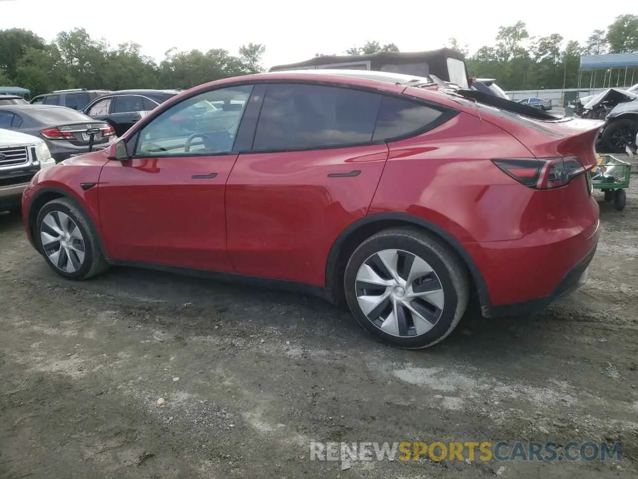 2 Фотография поврежденного автомобиля 7SAYGAEE2NF383377 TESLA MODEL Y 2022
