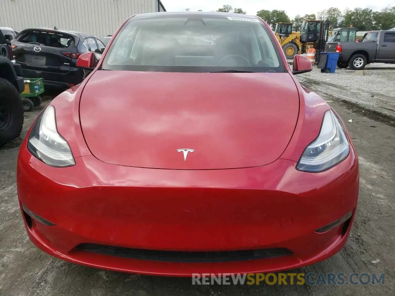 5 Фотография поврежденного автомобиля 7SAYGAEE2NF383377 TESLA MODEL Y 2022