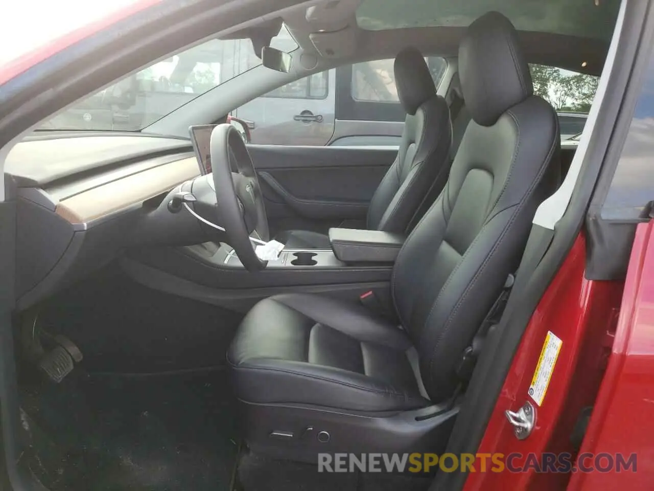 7 Фотография поврежденного автомобиля 7SAYGAEE2NF383377 TESLA MODEL Y 2022