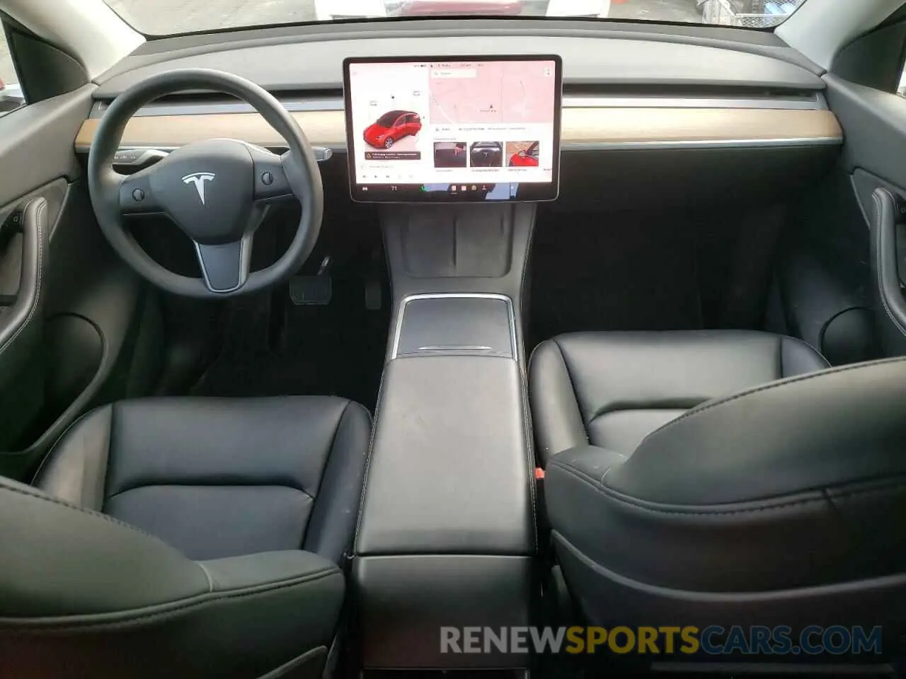 8 Фотография поврежденного автомобиля 7SAYGAEE2NF383377 TESLA MODEL Y 2022