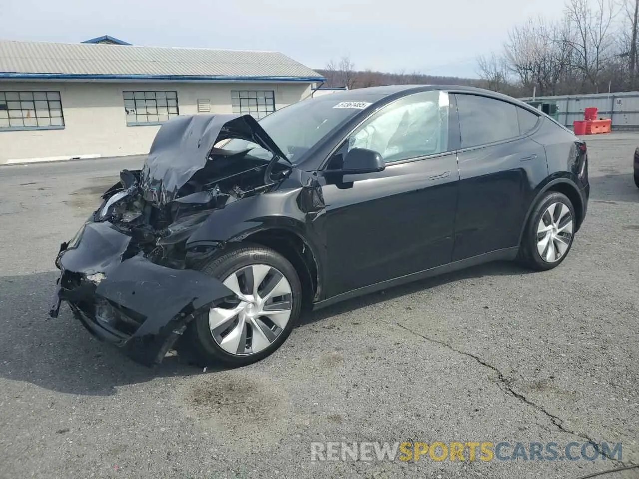 1 Фотография поврежденного автомобиля 7SAYGAEE3NF310888 TESLA MODEL Y 2022