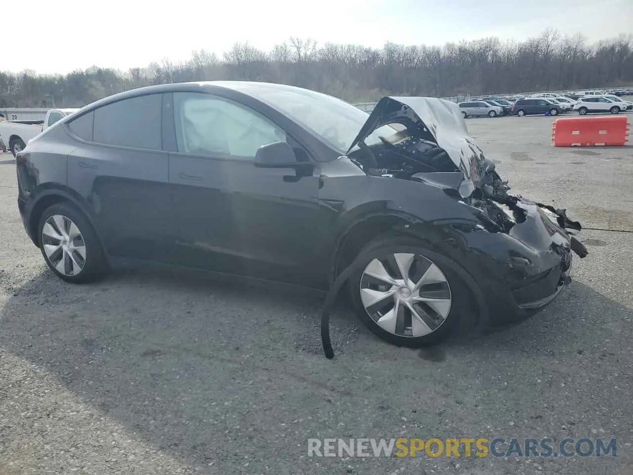 4 Фотография поврежденного автомобиля 7SAYGAEE3NF310888 TESLA MODEL Y 2022