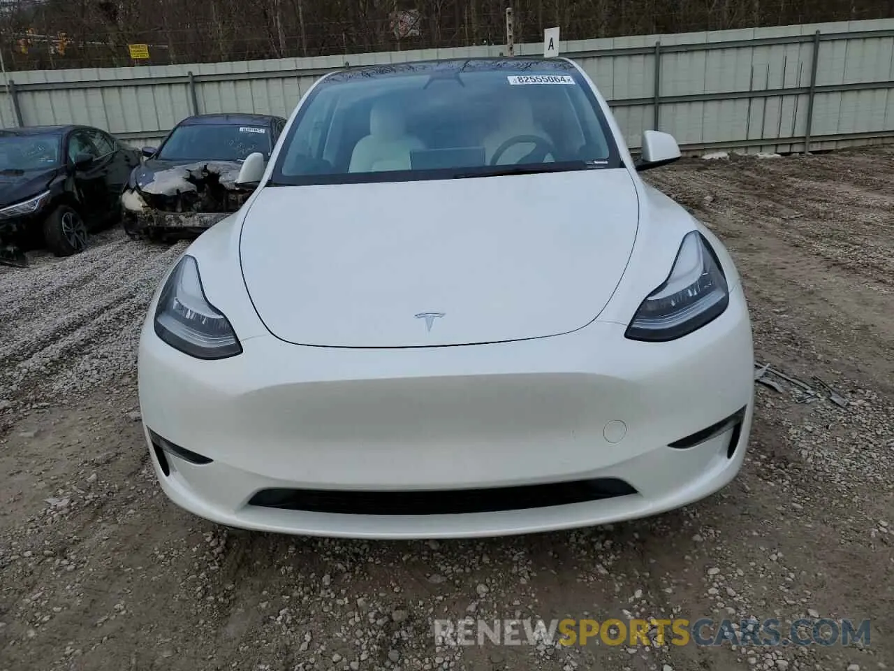 5 Фотография поврежденного автомобиля 7SAYGAEE3NF467627 TESLA MODEL Y 2022