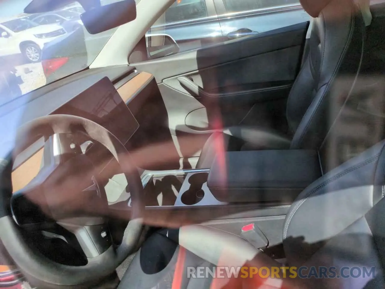 7 Photograph of a damaged car 7SAYGAEE3NF468289 TESLA MODEL Y 2022