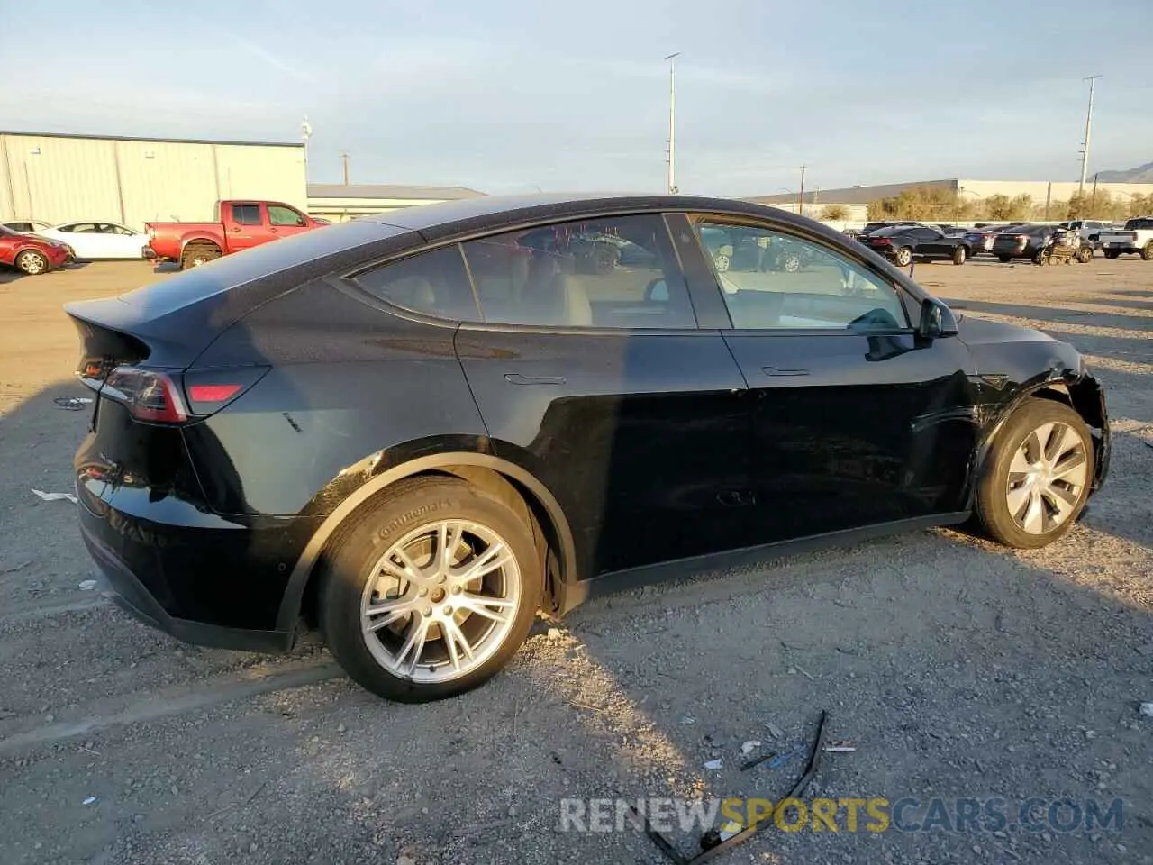 3 Фотография поврежденного автомобиля 7SAYGAEE3NF542388 TESLA MODEL Y 2022