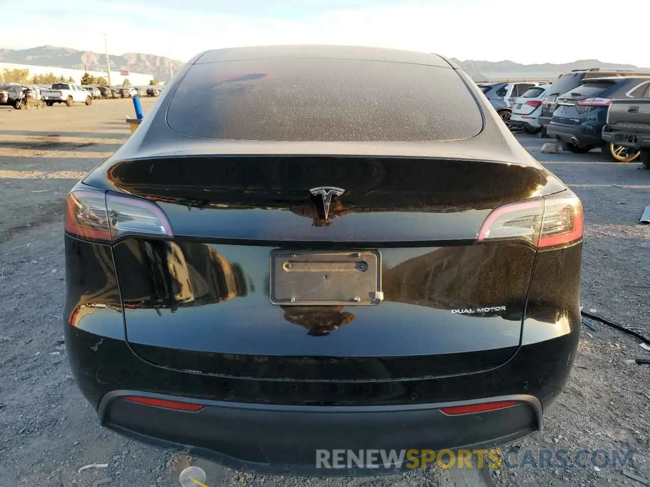 6 Фотография поврежденного автомобиля 7SAYGAEE3NF542388 TESLA MODEL Y 2022