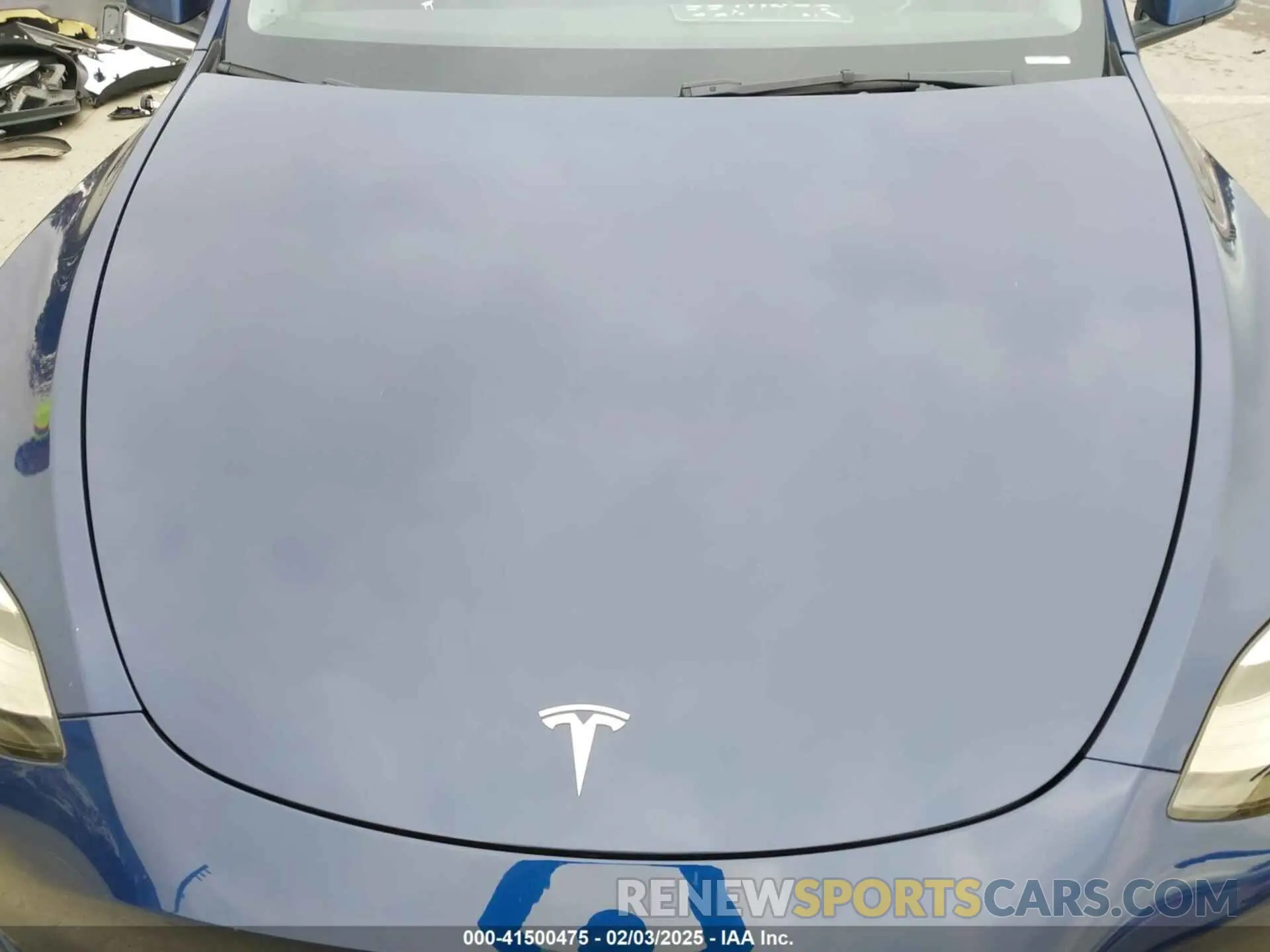 10 Фотография поврежденного автомобиля 7SAYGAEE3NF573141 TESLA MODEL Y 2022