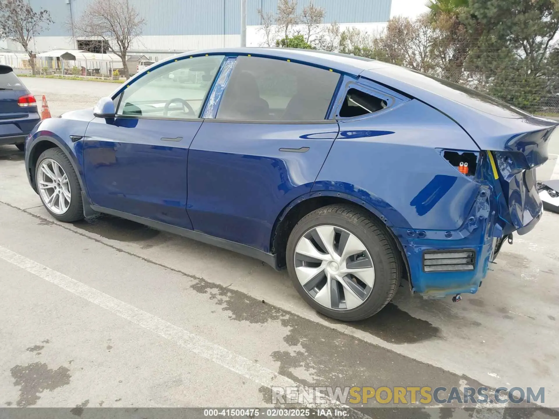 3 Фотография поврежденного автомобиля 7SAYGAEE3NF573141 TESLA MODEL Y 2022