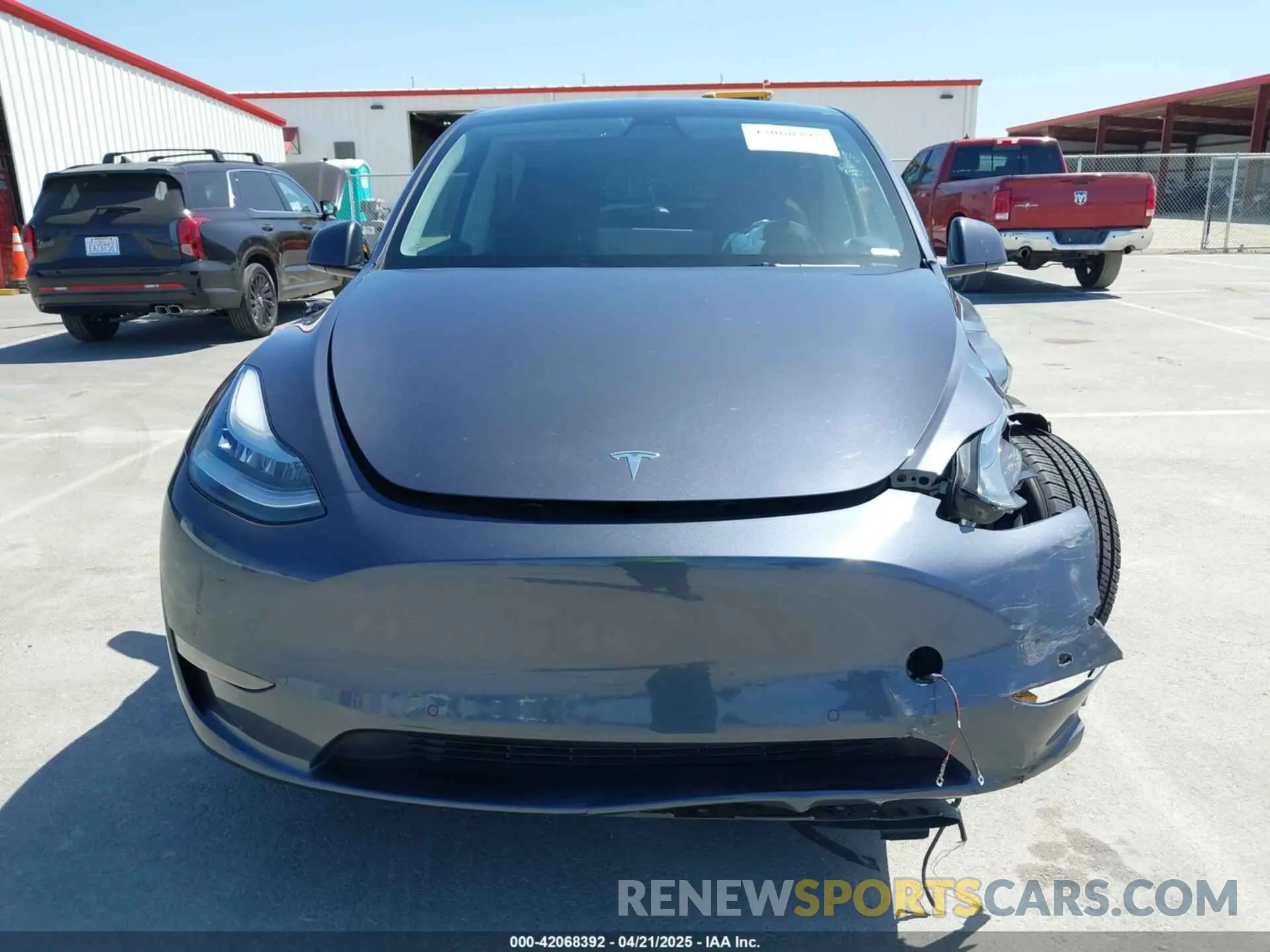 12 Фотография поврежденного автомобиля 7SAYGAEE4NF341230 TESLA MODEL Y 2022