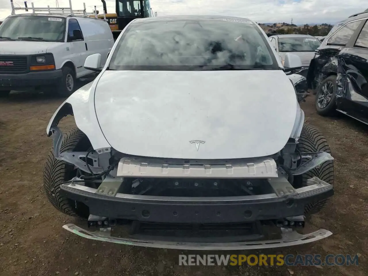 5 Photograph of a damaged car 7SAYGAEE4NF362899 TESLA MODEL Y 2022