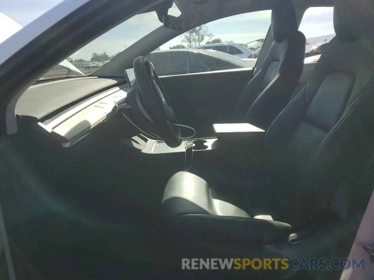 7 Photograph of a damaged car 7SAYGAEE4NF362899 TESLA MODEL Y 2022