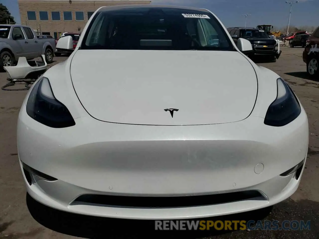 5 Photograph of a damaged car 7SAYGAEE4NF534588 TESLA MODEL Y 2022
