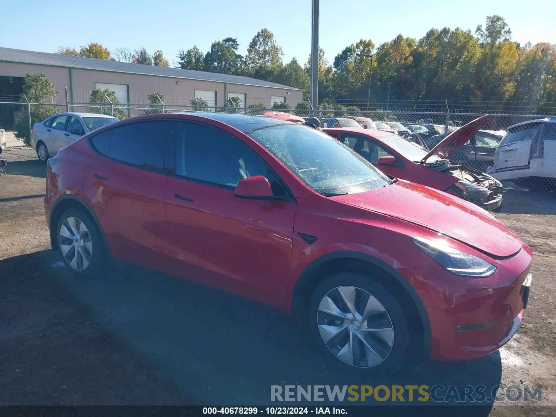 1 Photograph of a damaged car 7SAYGAEE4NF534591 TESLA MODEL Y 2022