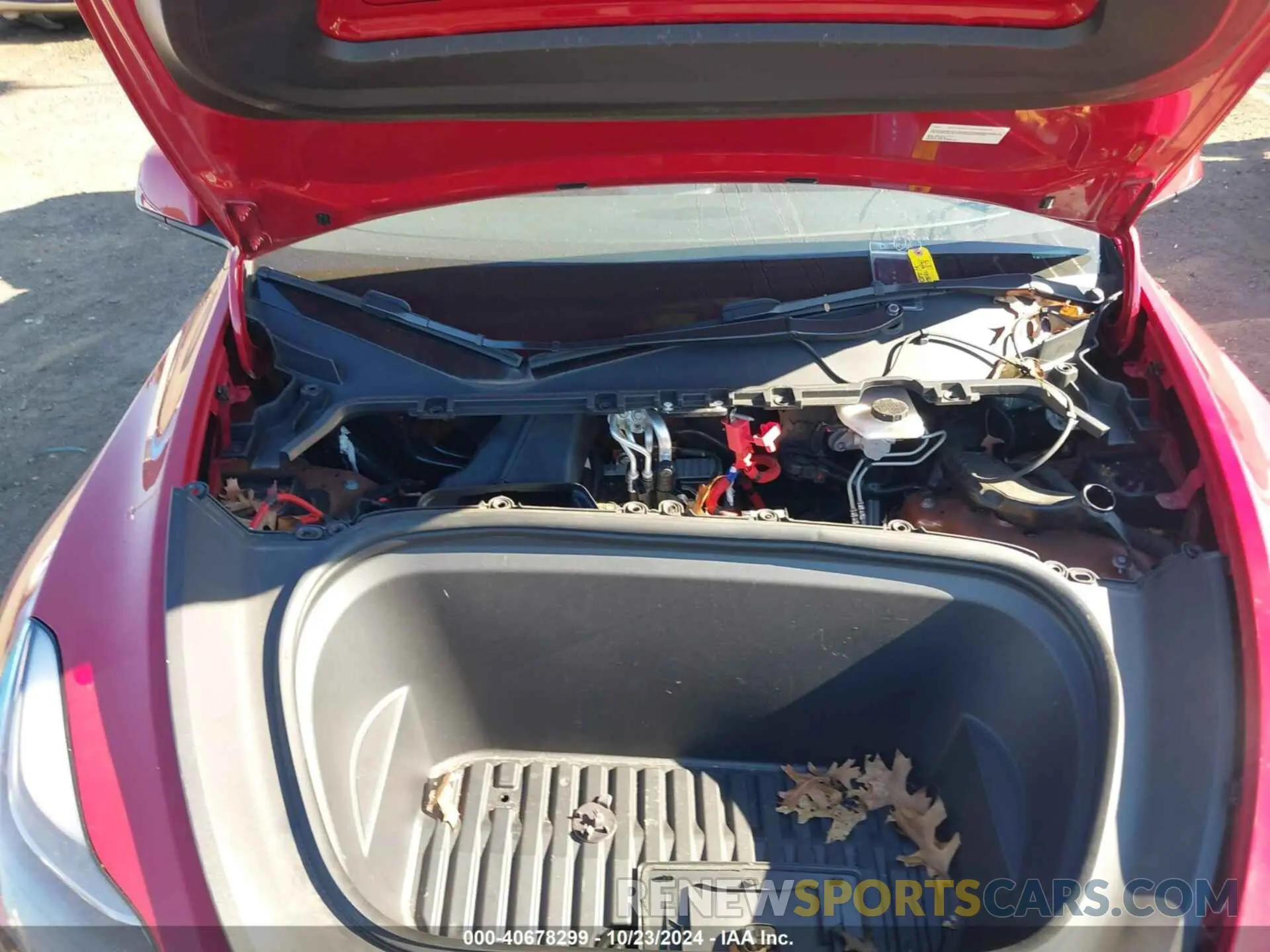 10 Photograph of a damaged car 7SAYGAEE4NF534591 TESLA MODEL Y 2022