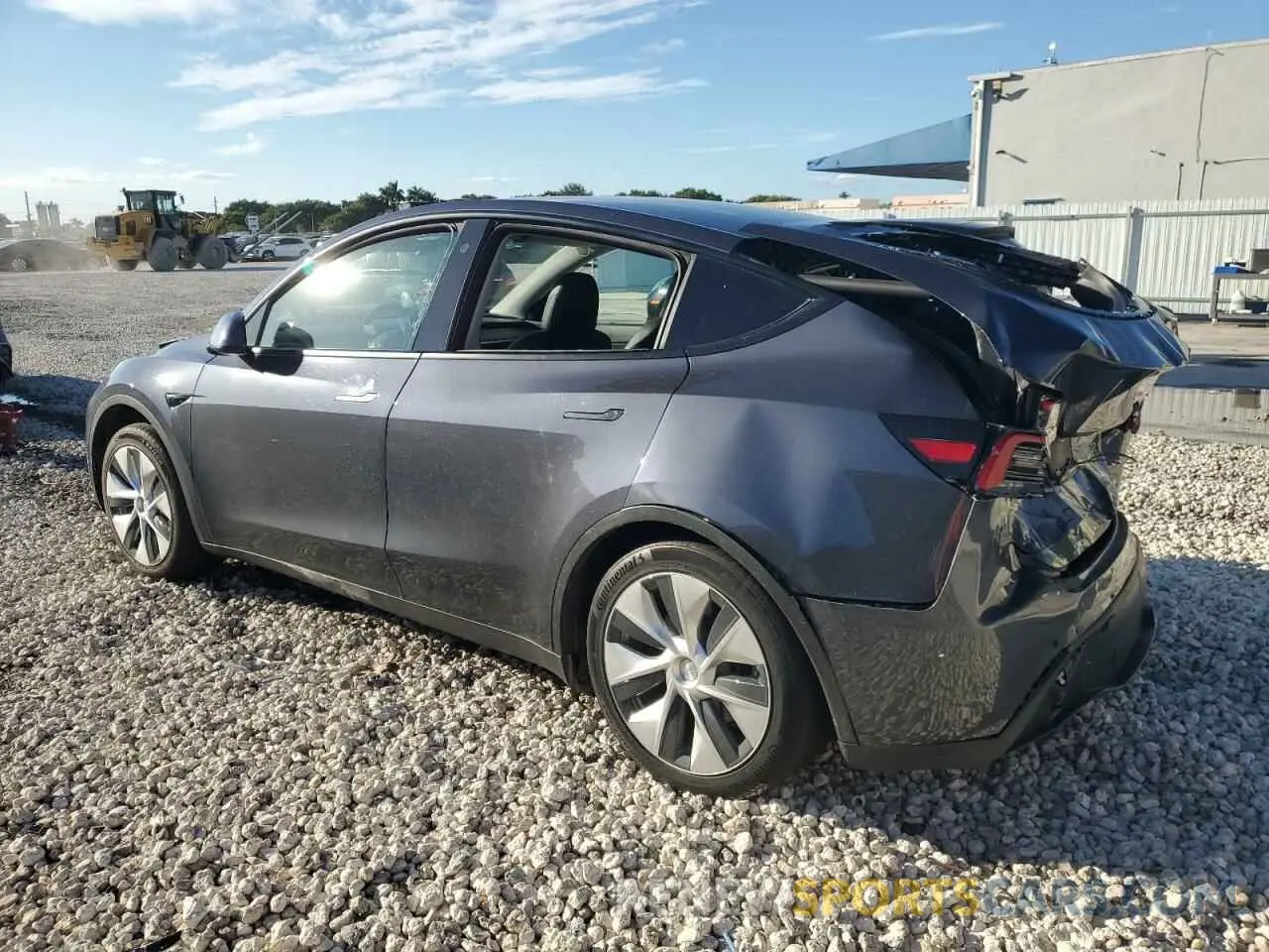 2 Фотография поврежденного автомобиля 7SAYGAEE5NF310035 TESLA MODEL Y 2022