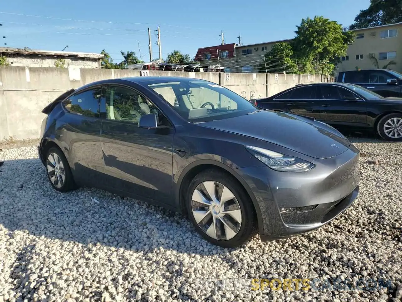 4 Фотография поврежденного автомобиля 7SAYGAEE5NF310035 TESLA MODEL Y 2022