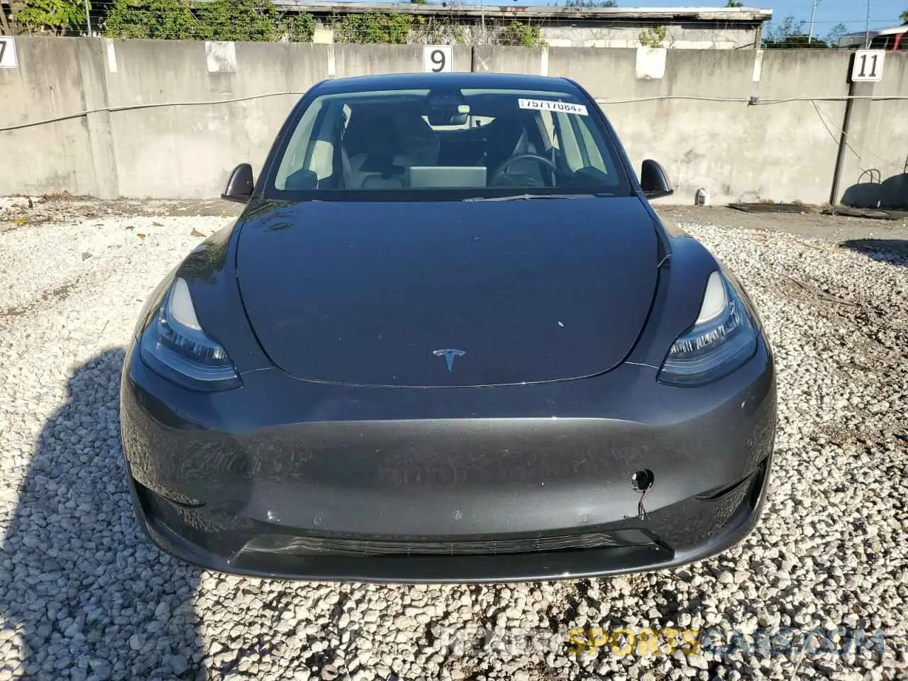5 Фотография поврежденного автомобиля 7SAYGAEE5NF310035 TESLA MODEL Y 2022