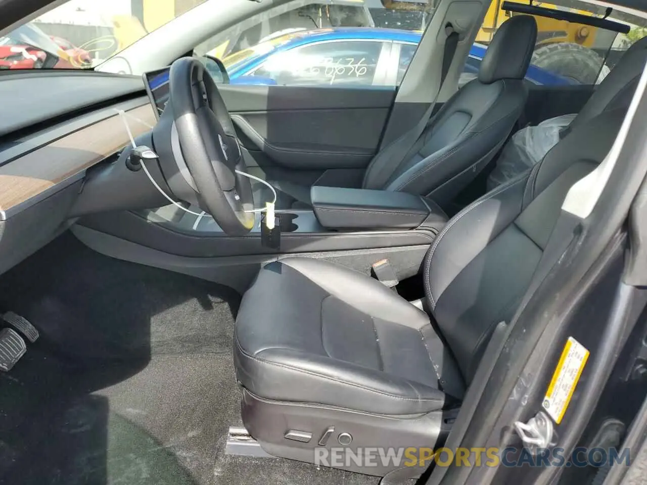 7 Фотография поврежденного автомобиля 7SAYGAEE5NF310035 TESLA MODEL Y 2022